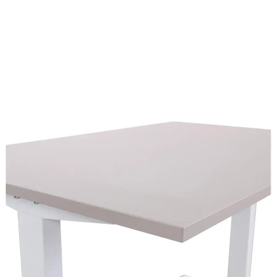 Zit-Sta-Bureaus-Lineaflex MRC MRC EASY Zit-Sta Bureau – Elektrisch Verstelbaar – 140x80 cm – Blad Sand Grey