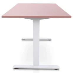 Lineaflex MRC MRC EASY Zit-Sta Bureau – Elektrisch Verstelbaar – 160x80 cm – Blad Dusty Rose