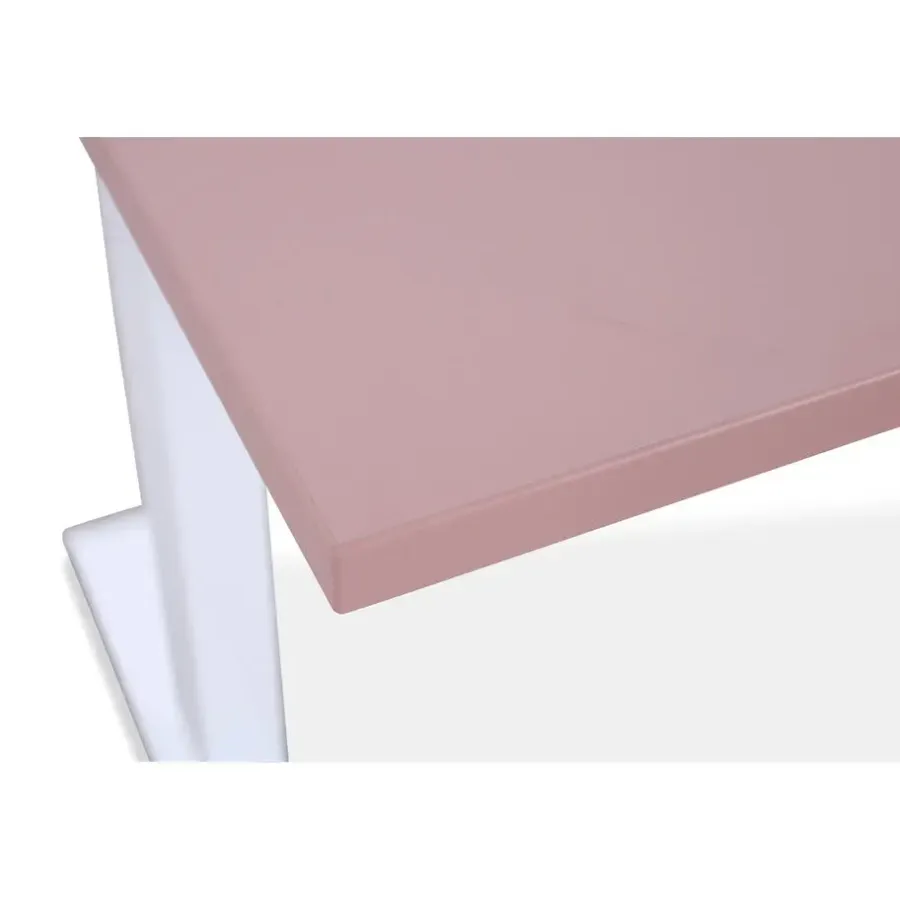 Lineaflex MRC MRC EASY Zit-Sta Bureau – Elektrisch Verstelbaar – 160x80 cm – Blad Dusty Rose