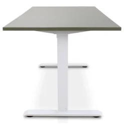Zit-Sta-Bureaus-Lineaflex MRC MRC EASY Zit-Sta Bureau – Elektrisch Verstelbaar – 160x80 cm – Blad Forest Green