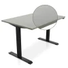 Zit-Sta-Bureaus-Lineaflex MRC MRC EASY Zit-Sta Bureau – Elektrisch Verstelbaar – 120x80 cm – Blad Forest Green