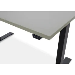 Zit-Sta-Bureaus-Lineaflex MRC MRC EASY Zit-Sta Bureau – Elektrisch Verstelbaar – 120x80 cm – Blad Forest Green