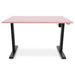 Lineaflex MRC MRC EASY Zit-Sta Bureau – Elektrisch Verstelbaar – 120x80 cm – Blad Dusty Rose