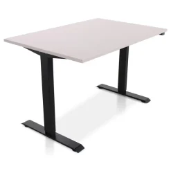 Lineaflex MRC MRC EASY Zit-Sta Bureau – Elektrisch Verstelbaar – 120x80 cm – Blad Sand Grey