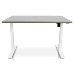 Zit-Sta-Bureaus-Lineaflex MRC MRC EASY Zit-Sta Bureau – Elektrisch Verstelbaar – 140x80 cm – Blad Forest Green