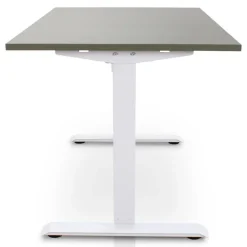 Zit-Sta-Bureaus-Lineaflex MRC MRC EASY Zit-Sta Bureau – Elektrisch Verstelbaar – 140x80 cm – Blad Forest Green