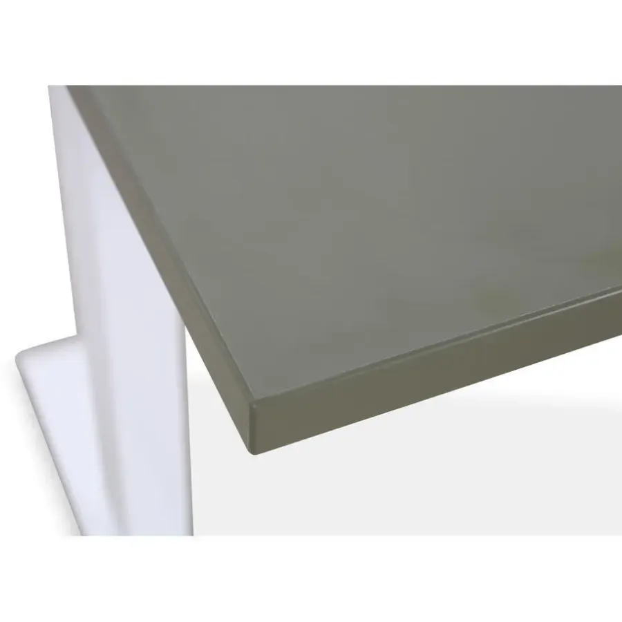 Zit-Sta-Bureaus-Lineaflex MRC MRC EASY Zit-Sta Bureau – Elektrisch Verstelbaar – 140x80 cm – Blad Forest Green