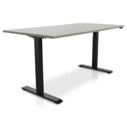Lineaflex MRC MRC EASY Zit-Sta Bureau – Elektrisch Verstelbaar – 160x80 cm – Blad Forest Green