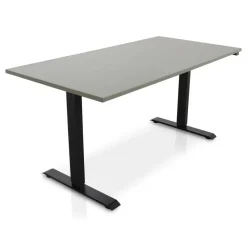 Lineaflex MRC MRC EASY Zit-Sta Bureau – Elektrisch Verstelbaar – 160x80 cm – Blad Forest Green