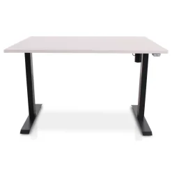 Lineaflex MRC MRC EASY Zit-Sta Bureau – Elektrisch Verstelbaar – 140x80 cm – Blad Sand Grey