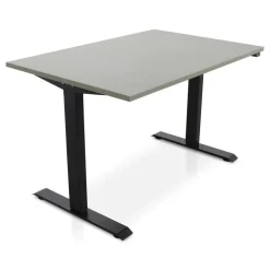 Lineaflex MRC MRC EASY Zit-Sta Bureau – Elektrisch Verstelbaar – 140x80 cm – Blad Forest Green