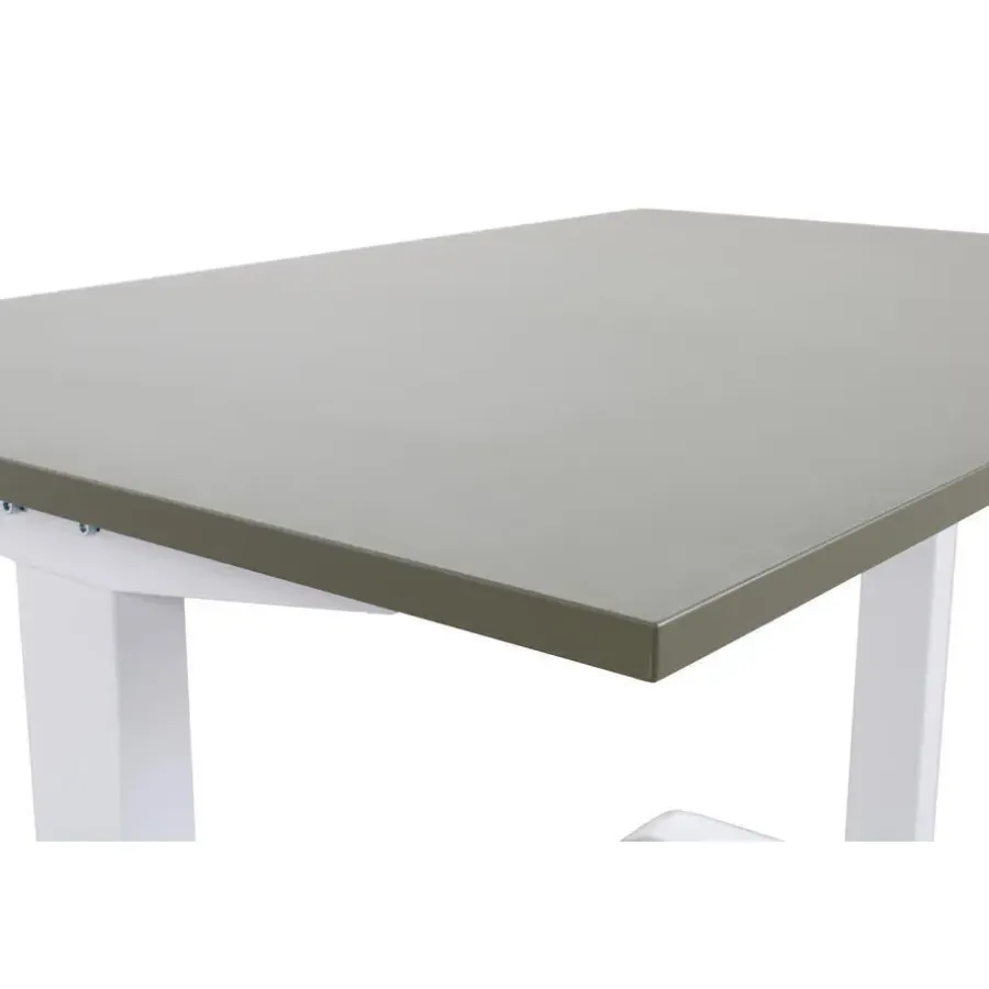 Zit-Sta-Bureaus-Lineaflex MRC MRC EASY Zit-Sta Bureau – Elektrisch Verstelbaar – 120x80 cm – Blad Forest Green