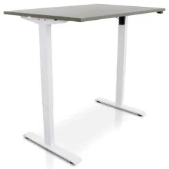Zit-Sta-Bureaus-Lineaflex MRC MRC EASY Zit-Sta Bureau – Elektrisch Verstelbaar – 120x80 cm – Blad Forest Green