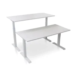 Zit-Sta-Bureaus-MRC PRO elektrisch ARBO zit-sta bureau - 140x80 cm - wit