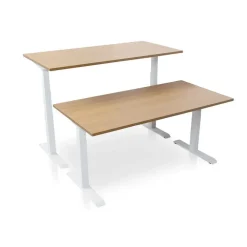 Zit-Sta-Bureaus-MRC PRO elektrisch ARBO zit-sta bureau - 160x80 cm - havanna