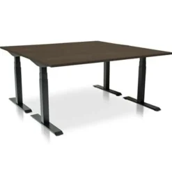 Zit-Sta-Bureaus-MRC PRO elektrisch ARBO zit-sta bureau - 160x80 cm - bruin eiken