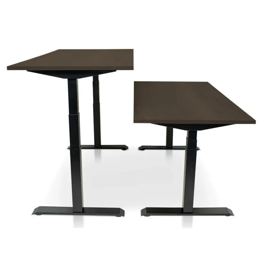 Zit-Sta-Bureaus-MRC PRO elektrisch ARBO zit-sta bureau - 180x80 cm - bruin eiken