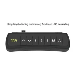 Zit-Sta-Bureaus-MRC PRO elektrisch ARBO zit-sta bureau - 180x80 cm - wit