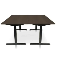 MRC PRO elektrisch ARBO zit-sta bureau - 120x80 cm - bruin eiken