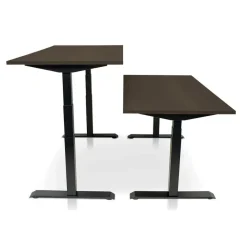 MRC PRO elektrisch ARBO zit-sta bureau - 140x80 cm - bruin eiken