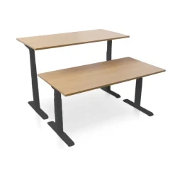 Zit-Sta-Bureaus-MRC PRO elektrisch ARBO zit-sta bureau - 180x80 cm - havanna