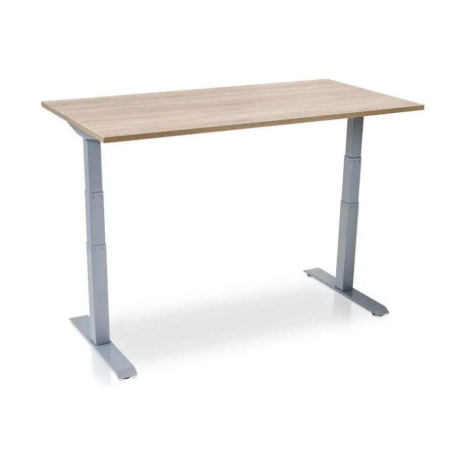 Zit-Sta-Bureaus-MRC PRO elektrisch ARBO zit-sta bureau - 140x80 cm - midden eiken
