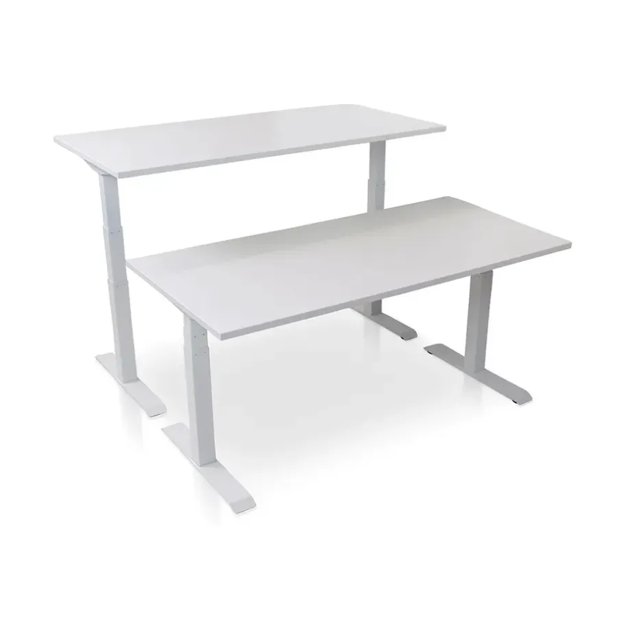 MRC PRO elektrisch ARBO zit-sta bureau - 180x80 cm - wit