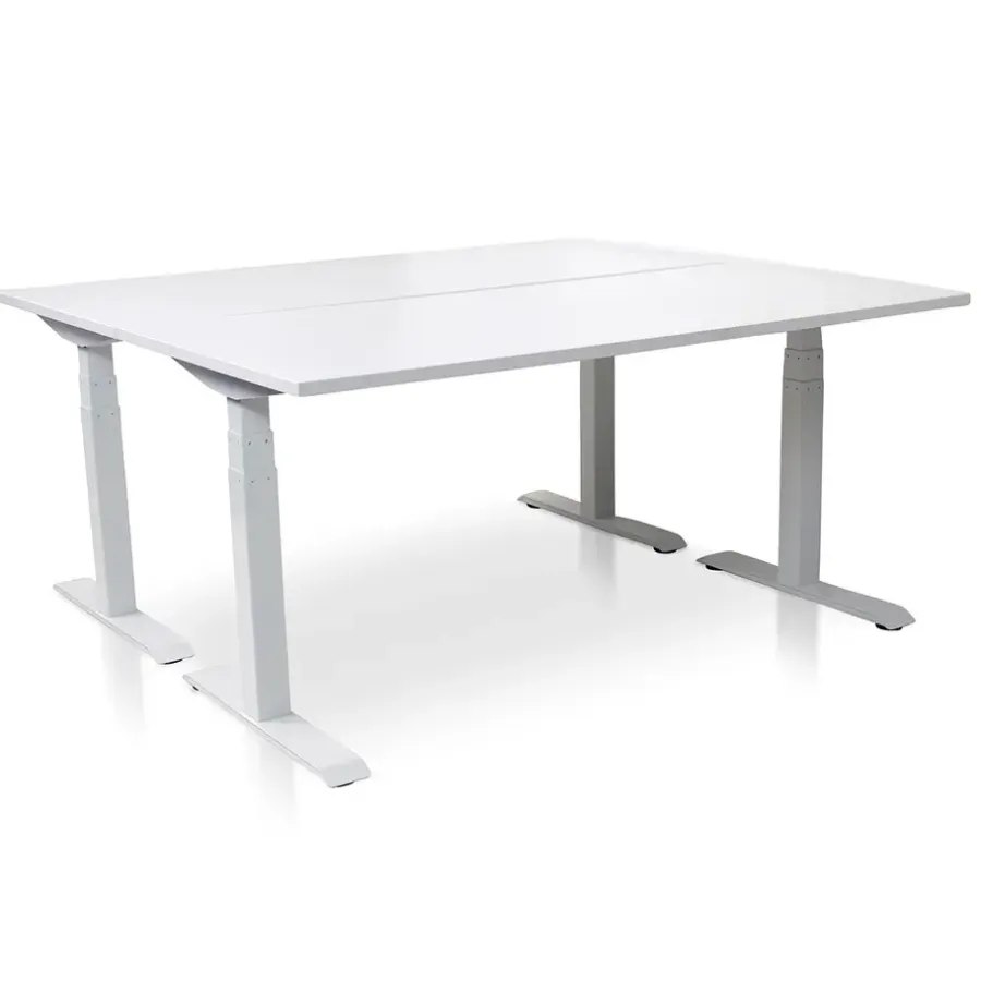 MRC PRO elektrisch ARBO zit-sta bureau - 180x80 cm - wit