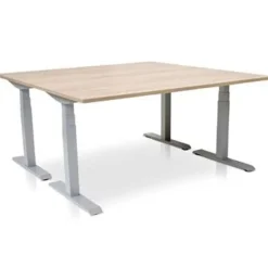 Zit-Sta-Bureaus-MRC PRO elektrisch ARBO zit-sta bureau - 160x80 cm - midden eiken