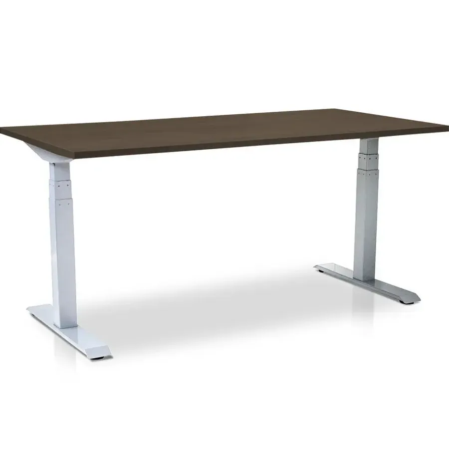 Zit-Sta-Bureaus-MRC PRO elektrisch ARBO zit-sta bureau - 120x80 cm - bruin eiken