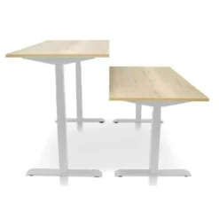 Zit-Sta-Bureaus-MRC PRO elektrisch ARBO zit-sta bureau 120x80 cm robuust eiken