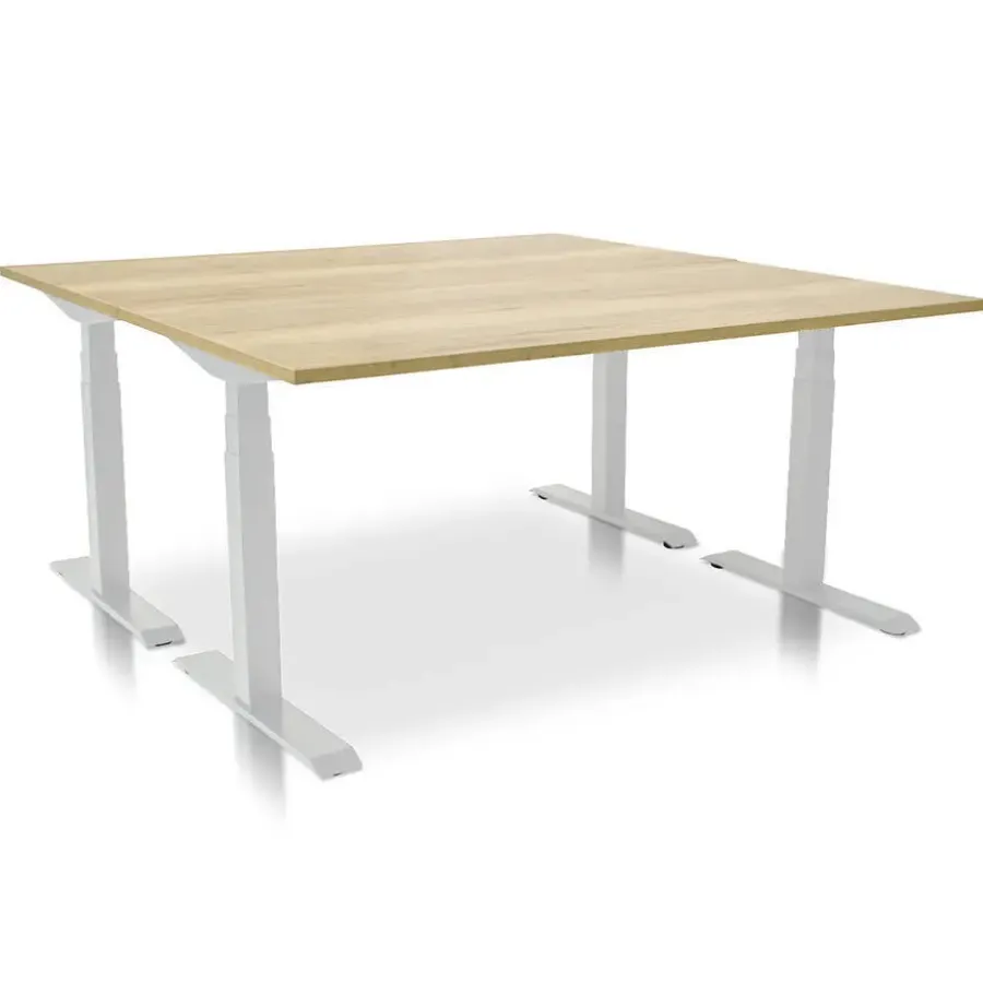 Zit-Sta-Bureaus-MRC PRO elektrisch ARBO zit-sta bureau - 180x80 cm robuust eiken
