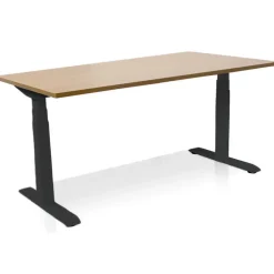 Zit-Sta-Bureaus-MRC PRO-L 2.0 elektrisch ARBO zit-sta bureau - 160x80 - havanna