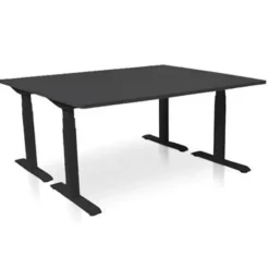 MRC PRO-L 2.0 elektrisch ARBO zit-sta bureau - 160x80 - zwart eiken
