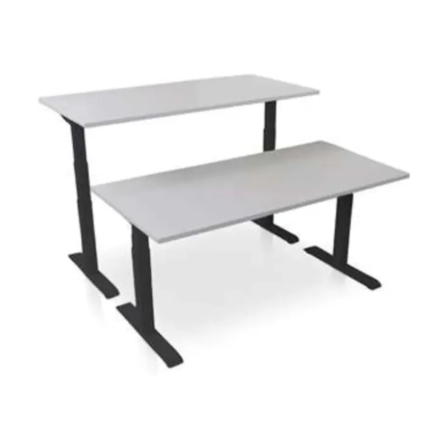 MRC PRO-L 2.0 elektrisch ARBO zit-sta bureau - 160x80 - grijs