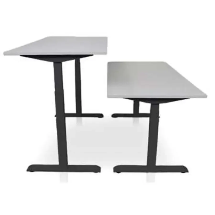 MRC PRO-L 2.0 elektrisch ARBO zit-sta bureau - 160x80 - grijs