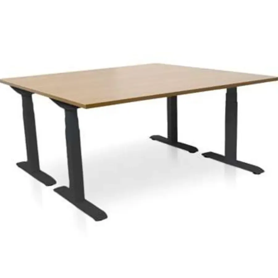 Zit-Sta-Bureaus-MRC PRO-L 2.0 elektrisch ARBO zit-sta bureau - 140x80 - havanna