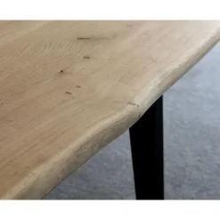 Lineaflex MRC MRC Zit-sta bureau massief boomstam blad 180x90 wit frame NEN-EN 527
