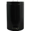 Prullenbakken-MSV badkamer/toilet pedaalemmer - zwart - 12 liter - 25 x 40 cm