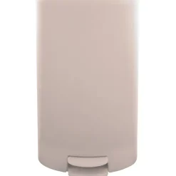 Prullenbakken-MSV badkamer/toilet pedaalemmer - beige - 3L - 15 x 27cm