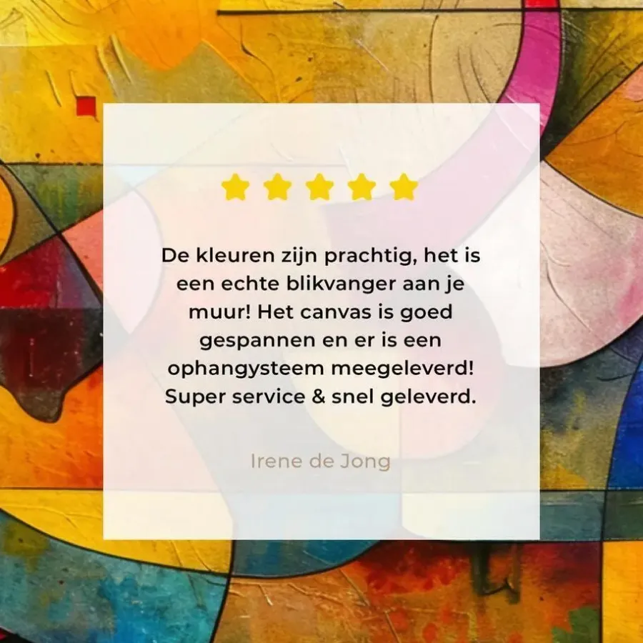 Schilderijen-MuchoWow Canvas Schilderij 120x80cm Kunst Abstract Modern