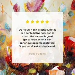 MuchoWow Canvas Schilderij 120x80cm Bloemen Kunst Natuur
