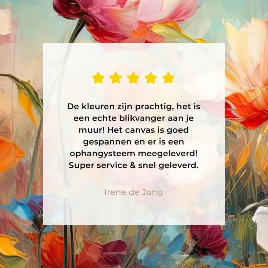 Schilderijen-MuchoWow Canvas Schilderij 120x80cm Bloemen Watercolor Kunst