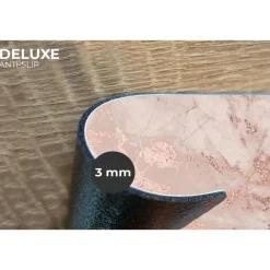 Placemats-MuchoWow Placemat (6stuks) 45x30cm Marmer Roze Luxe Marmerlook