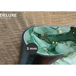 Placemats-MuchoWow Placemat (6stuks) 45x30cm Goud Marmer Groen Luxe