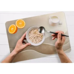 Placemats-MuchoWow Placemat (6stuks) 45x30cm Beige Natuur Abstract