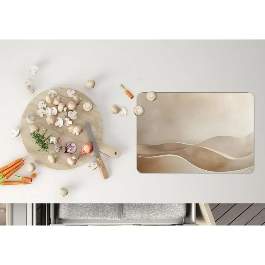 Placemats-MuchoWow Placemat (6stuks) 45x30cm Beige Natuur Abstract