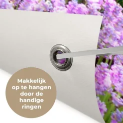 MuchoWow Tuinposter 180x120cm Bloemen Lavendel Paars Lucht