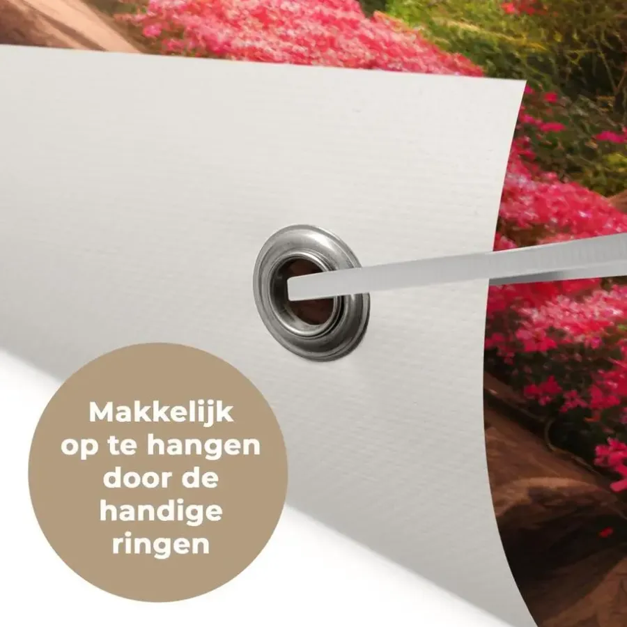 Tuindecoratie-MuchoWow Tuinposter 90x60cm Waterval Natuur Planten Jungle