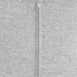 Poefen-Beliani MUKKI - Poef - Grijs - 50 x 50 cm - Polyester
